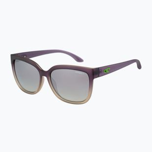 O'Neill ONS 9034-2.0 matte purple/birch/purple to brown flash sunglasses