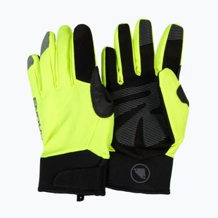 Men's cycling gloves Endura Strike bright yellow