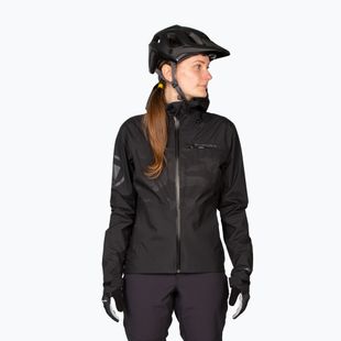 Women's cycling jacket Endura Singletrack II Waterproof black