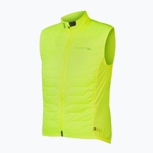 Men's Endura Pro PrimaLoft hi-viz cycling vest yellow
