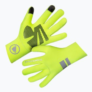 Men's cycling gloves Endura FS260-Pro Nemo Glove II hi-viz yellow