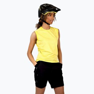 Women's cycling jersey Endura Singletrack Tank Top W sulphur