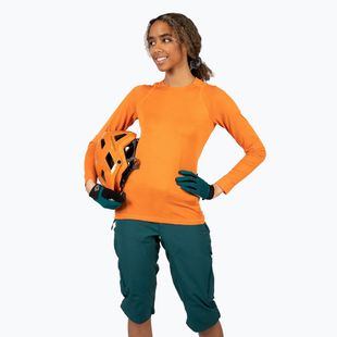 Women's Endura Hummvee 3/4 blue steel cycling shorts