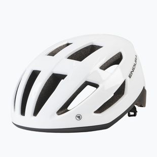 Endura Xtract white bicycle helmet