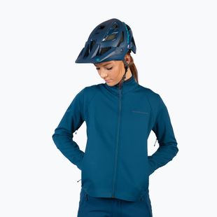 Women's cycling jacket Endura SingleTrack Softshell blueberry