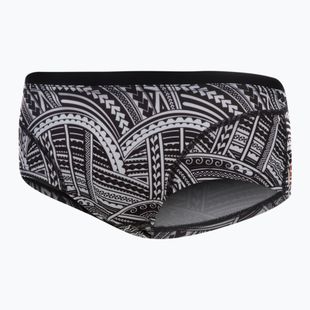 Men's swimming boxers ZONE3 Kona Speed Brief Shorts tribal print/black/ white/orange