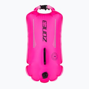 ZONE3 Safety Buoy/Dry Bag Recycled 28 l high vis pink