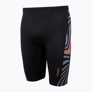Men's swimming jammers ZONE3 OWS Renew Jammer black/grey