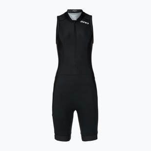 Women's triathlon suit ZONE3 Activate+ Sleeveless Trisuit black