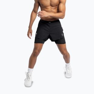 Training shorts BOXRAW Tunero 2-in-1 black
