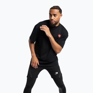 Men's T-shirt Boxraw Boxing is Love Oversized Black