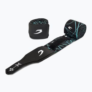 Boxing wraps BOXRAW Dyscyplined Thought Hand Wraps 450 cm black