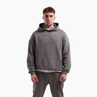 Men's sweatshirt BOXRAW East Street Hoodie distressed grey