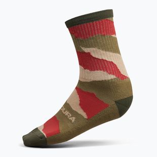 Endura Peak tweed green socks