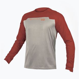 Men's Endura MT500 Burner brick cycling longsleeve