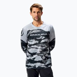 Men's Endura Mountain Camo Ltd cycling longsleeve black