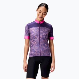 Women's cycling jersey Endura Floral FS260 W bramble