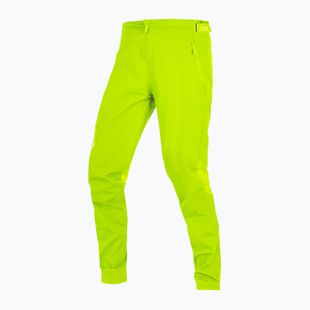Endura MT500 Burner Lite lime green men's cycling trousers