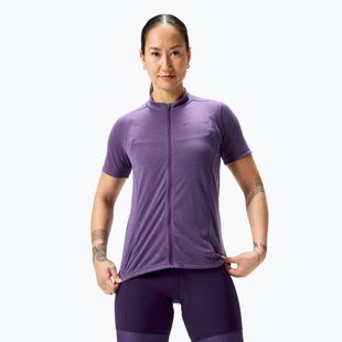 Women's cycling jersey Endura Loop Zipped heather