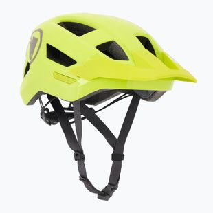 Endura Hummvee lime green bicycle helmet