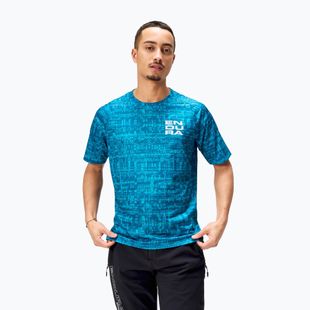 Men's cycling jersey Endura Grid Ltd Printed atlantic