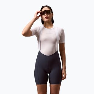 Women's cycling shorts Endura Loop Bibshort carbon grey
