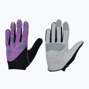 Women's cycling gloves Endura Hummvee Lite Icon W end purple
