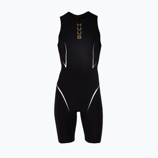 Women's one-piece swimsuit HUUB TC Performance Swimskin black / copper