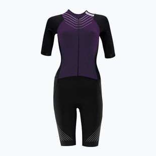Women's cycling suit HUUB Pinnacle Tri Suit W black / grape