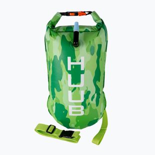 HUUB Tow Float lime camo belay buoy