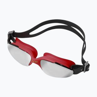 HUUB Vision red / light smoke silver mirror swimming goggles