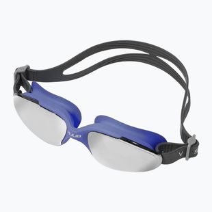 HUUB Vision navy blue / light smoke silver mirror swimming goggles