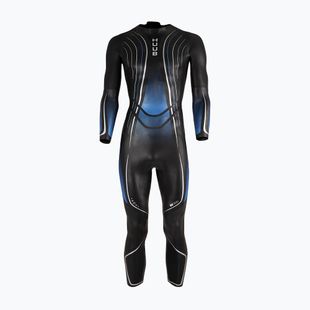 Men's triathlon wetsuit HUUB Agilis II Back Zip 3.5 metalic blue