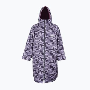 Coat HUUB Changing Robe black grey camo