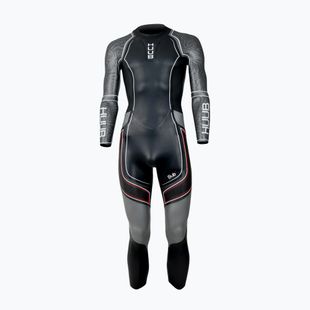 Men's triathlon wetsuit HUUB SUB7 3:5 black/grey