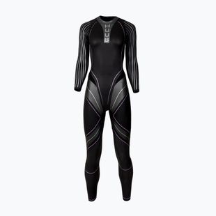 Women's triathlon wetsuit HUUB Aegis XV 3:3 black/silver