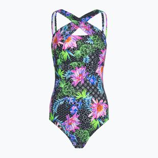 Women's one-piece swimsuit Zoggs Mystique Classicback multicolour