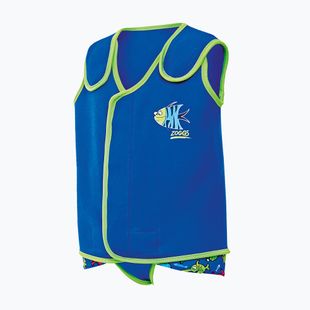Zoggs Sea Saw children's swimming waistcoat blue/green/red