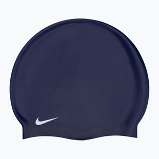 Nike Solid Silicone swimming cap navy blue 93060-440