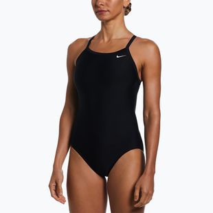 Women's one-piece swimsuit Nike Solid Racerback black