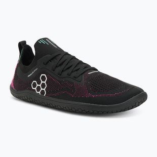 Women's barefoot shoes Vivobarefoot Primus Lite Knit obsidian/ vibrant pink