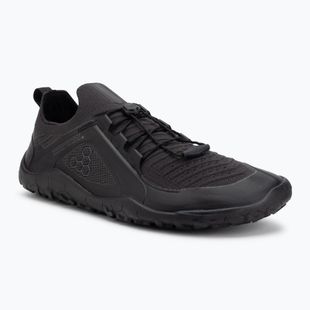 Men's barefoot shoes Vivobarefoot Primus Trail Knit Fg obsidian/obsidian