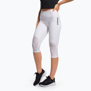 Women's training leggings Gymshark Pulse Cropped white
