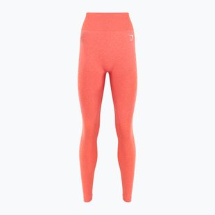 Women's training leggings Gymshark Vital Seamless orange / marl