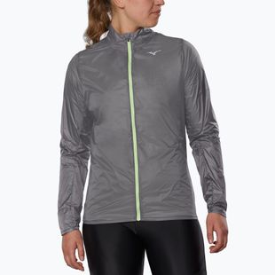Women's running jacket Mizuno Aero grey