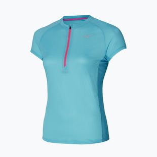 Women's running shirt Mizuno Trail DAF HZ Tee antigua sand