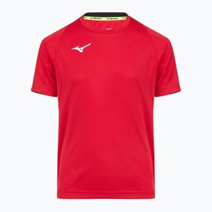 Children's training shirt Mizuno Core SS red/black