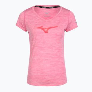 Women's running shirt Mizuno Core RB Tee sachet pink