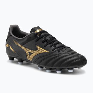 Men's Mizuno Morelia Neo IV Pro MD football boots black/gold/black