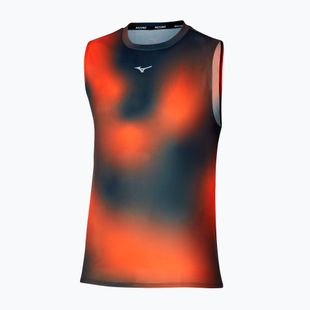 Men's Mizuno Core Graphic nasturtium running tank top